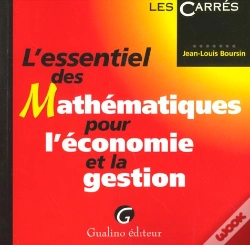 Capa do artigo L'Essentiel Des Mathematiques Pour L'Economie Et La Gestion