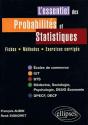 L'Essentiel Des Probabilites Et Statistiques ; Fiches Methodes Exercices Corriges - Preview