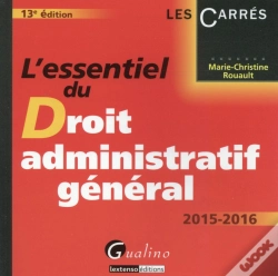 Capa do artigo L'Essentiel Du Droit Administratif Général 2015-2016