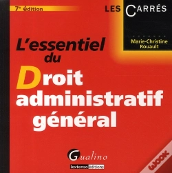 Capa do artigo L'Essentiel Du Droit Administratif Général