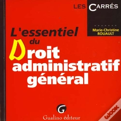 Capa do artigo L'Essentiel Du Droit Administratif General