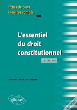 Capa do artigo L'Essentiel Du Droit Constitutionnel (3e Édition)