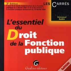 Capa do artigo L'Essentiel Du Droit De La Fonction Publique