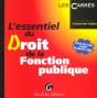 L'Essentiel Du Droit De La Fonction Publique - Preview
