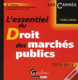 Capa do artigo L'Essentiel Du Droit Des Marches Publics,5eme Edition