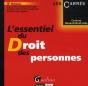 L'Essentiel Du Droit Des Personnes (4e Édition) - Preview