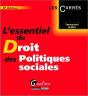 L'Essentiel Du Droit Des Politiques Sociales (4e Édition) - Preview
