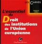 L'Essentiel Du Droit Institutionnel De L'Union Européenne - Preview