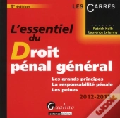 L'Essentiel Du Droit Penal General - 9e Edition