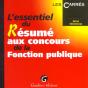 L'Essentiel Du Resume Aux  Concours De La Fonction Publique - Preview