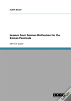 Capa do artigo Lessons From German Unification For The Korean Peninsula