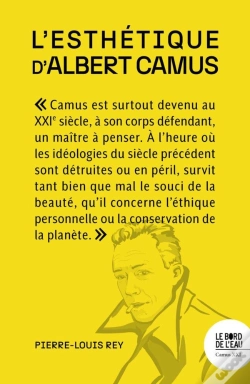 Capa do artigo L'Esthétique D'Albert Camus