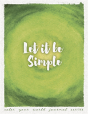 Let It Be Simple - Preview