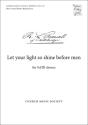 Let Your Light So Shine Before Men - Preview