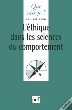 Capa do artigo L'Éthique Dans Les Sciences Du Comportement