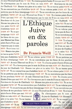 Capa do artigo L'Éthique Juive En Dix Paroles
