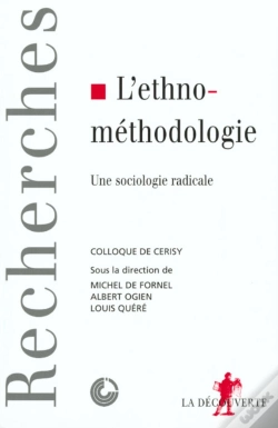 Capa do artigo L'Ethnométhodologie