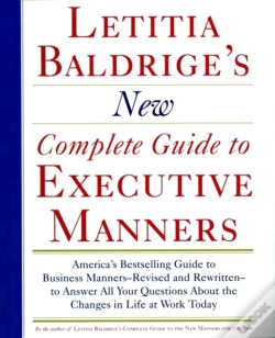 Capa do artigo Letitia Balderige'S New Complete Guide To Executive Manners