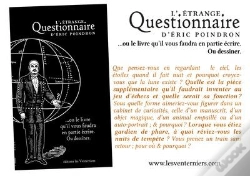 Capa do artigo L'Etrange Questionnaire