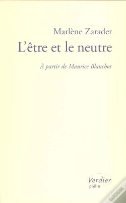 Capa do artigo L'Être Et Le Neutre
