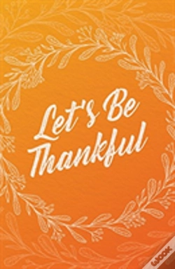 Capa do artigo Let'S Be Thankful (25-Pack)