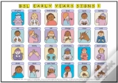 Let'S Sign Bsl Early Years & Baby Signs: Poster/Mats A3 Set Of 2 (British Sign Language)