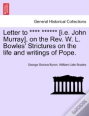 Capa do artigo Letter To             (I.E. John Murray)