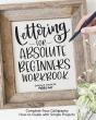 Lettering For Absolute Beginners Workbook - Preview