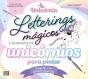 Letterings Mágicos e Desenhos de Unicórnios para Pintar - Preview
