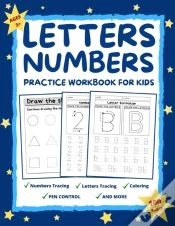 Capa do artigo Letters And Numbers Practice Workbook For Kids Ages 2-6