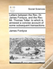 Capa do artigo Letters Between The Rev. Dr. James Fordy