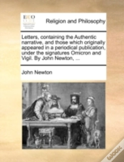 Capa do artigo Letters, Containing The Authentic Narrative, And Those Which Originally Appeared In A Periodical Publication, Under The Signatures Omicron And Vigil.