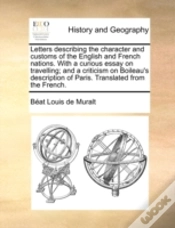 Capa do artigo Letters Describing The Character And Cus