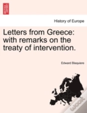 Capa do artigo Letters From Greece: With Remarks On The