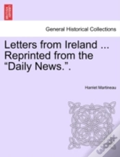 Capa do artigo Letters From Ireland ... Reprinted From