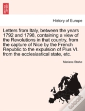 Capa do artigo Letters From Italy, Between The Years 17
