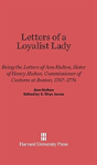 Letters Of A Loyalist Lady - Preview