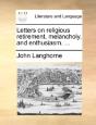 Letters On Religious Retirement, Melanch - Preview