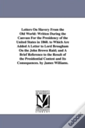 Capa do artigo Letters On Slavery From The Old World