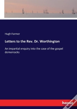 Capa do artigo Letters To The Rev. Dr. Worthington