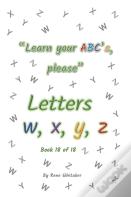 Letters W, X, Y, Z