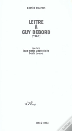 Capa do artigo Lettre À Guy Debord