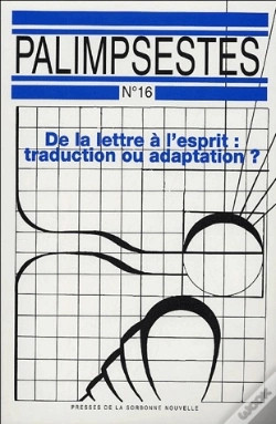 Capa do artigo Lettre A L'Esprit (De La). Traduction Ou Adaptation ?