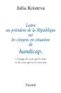 Lettre Au President De La Republique Sur Les Citoyens En Situation De Handicap - Preview