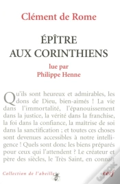 Capa do artigo Lettre Aux Corinthiens De Clement De Rome