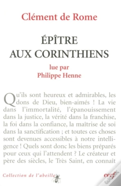 Capa do artigo Lettre Aux Corinthiens De Clement De Rome