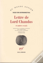 Capa do artigo Lettre De Lord Chandos Et Autres Essais