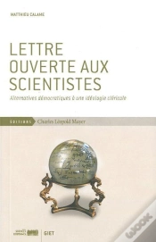 Capa do artigo Lettre Ouverte Aux Scientistes ; Alternatives Démocratiques À Une Idéologie Cléricale