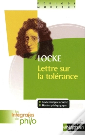 Capa do artigo Lettre Sur La Tolérance, De Locke