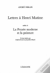 Capa do artigo Lettres A Henri Matisse